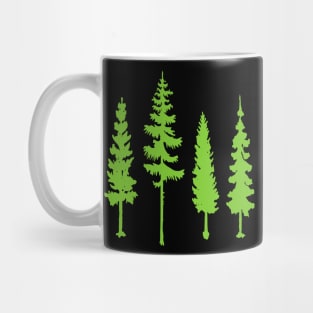 Trees silhouette Mug